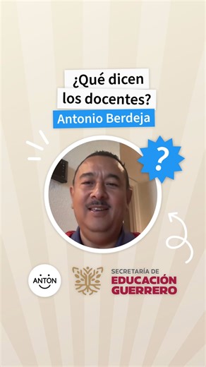 El maestro Antonio Verdeja comparte cómo ANTON le ayuda a trabajar la inclusión y apoyar a sus alumnos con distintos ritmos de aprendizaje. Gracias a la plataforma, los niños pueden reforzar contenidos desde casa, recibir retroalimentación que les motiva y contar con el acompañamiento de sus familias. 📚✨ | ANTON - La aplicación gratuita para la primaria