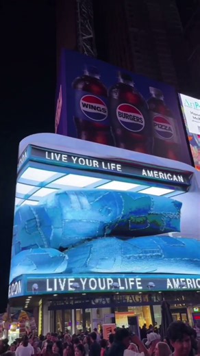 walking in New York 🌃🚶. Times Square night view 🌠