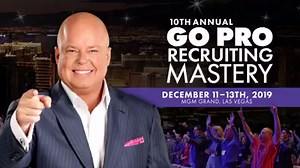 This is the event you DO NOT want to miss. The 10th Annual Go Pro Recruiting Mastery event in Las Vegas Dec 11-13th. It's the largest and most in-depth Network Marketing training event in the world. 🎟️ Get your early bird tickets now before they go up: https://networkmarketingpro.com/gprm19/ | Eric Worre