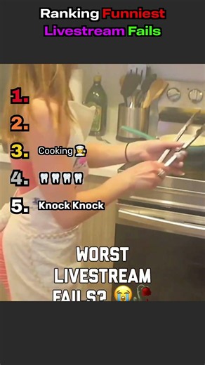 Ranking the Funniest Livestream Fails 😂