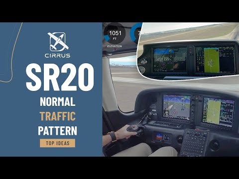 Cirrus SR20 Full Traffic Pattern Explained (Narrated + Annotated)