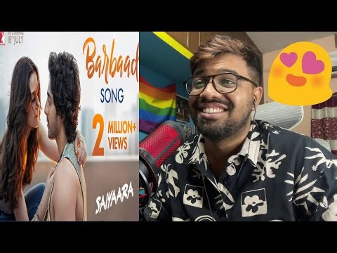 Barbaad Song Reaction | Saiyaara | Ahaan Panday, Aneet Padda | The Rish | Jubin Nautiyal