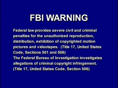 Big Idea FBI/Interpol Warning Screens (2001-2003)