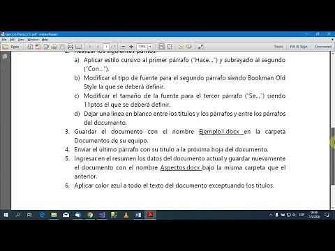 Ejercicio práctico 1 de Microsoft Word