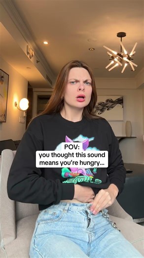 Stomach rumbling, medically known as borborygmi, is a normal sound created by the movement of food,