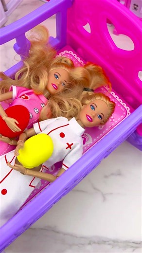 Satisfying With Unboxing Barbie Princess Giving Birth Toy, ASMR Video #shorts