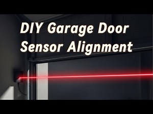 DIY Garage Door Sensor Alignment