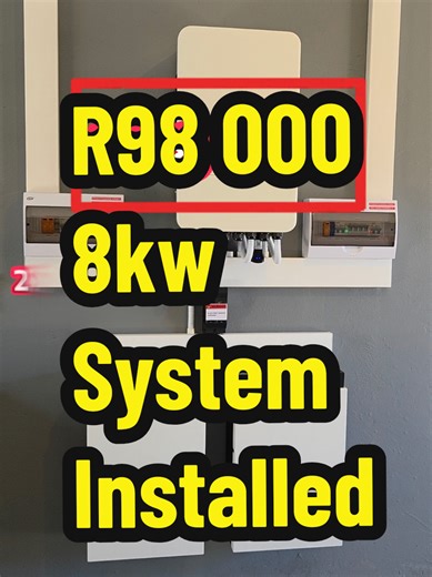 Complete 8kW Solar System Installation in Takalani