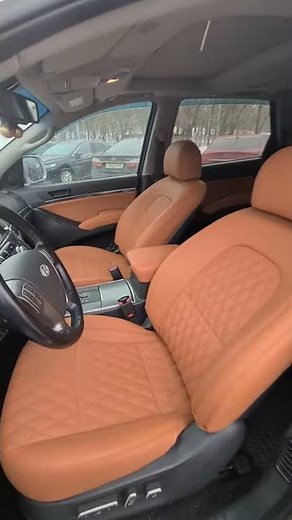 Hyundai ix55 Перетяжка салона автомобиля