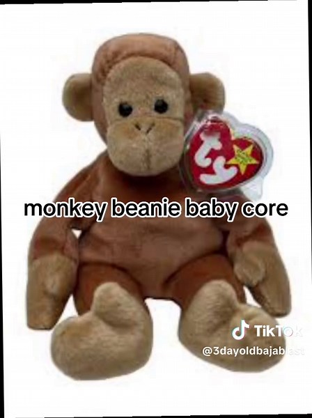Adorable Monkey Beanie Baby Collection