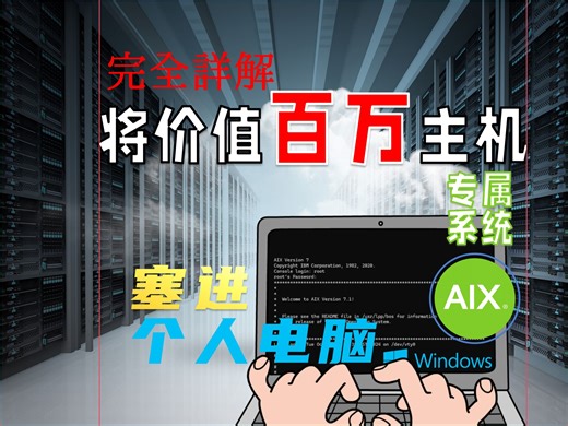 Window下安装运行AIX系统详解完整版|Muonsol