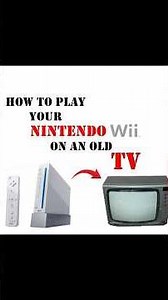 How to play a Wii on an old crt tv with only an aerial socket (no scart input) #retrogaming #wii
