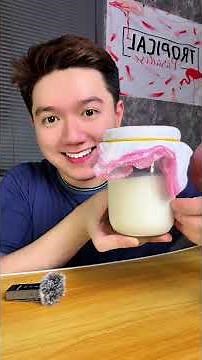 Làm sữa chua Hy Lạp bất bại với con nấm Kefir🍄🥛#suachuahylap #suachuakefir #kefir #diy