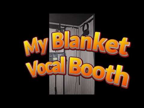 DIY Blanket Vocal Booth Setup (Clean Voiceover Audio)