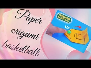 Make A Basketball Out Of Paper! | Easy Origami | Easy Craft Idea With Paper | Diy Origami | Folding