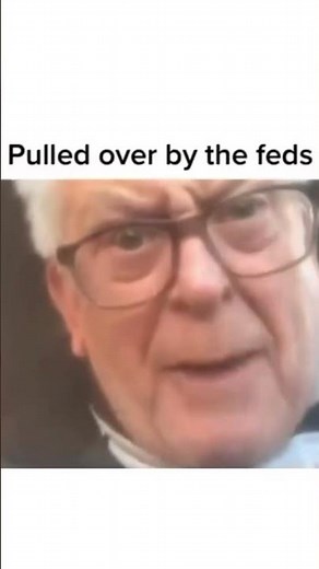 LOL! Old Man's Hilarious Reaction to Getting Pulled Over Caught on Camera #shorts