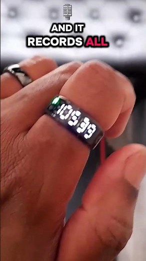 SMART RING WITH DISPLAY SCREEN FOR SLEEP TRACKING HEART RATE TRACKER BLOOD OXYGEN CHECKER WATCH TIME