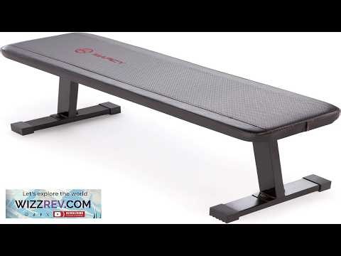 Marcy Flat Utility Weight Bench for Home Gym Weight Training and Ab