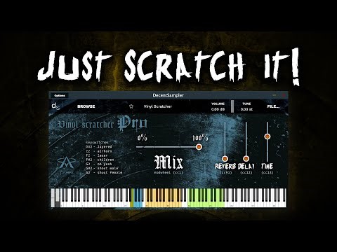 Vinyl Scratcher PRO - Decent Sampler instrument