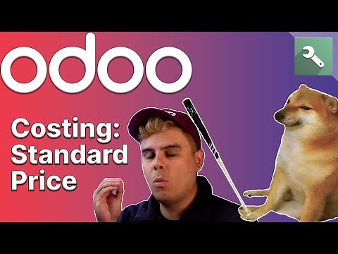 Costing: Standard Price | Odoo MRP