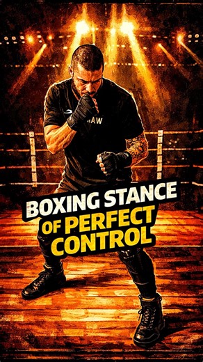 Boxing Stance of Perfect Control🥊 #boxing #boxingtraining