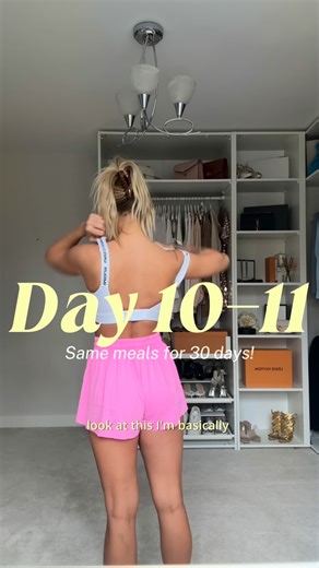 Jelly Devote on Instagram: "Day 10–11 of eating the exact same meals and honestly… I’m kind of thriving?? Lean, organised, emotionally stable-ish, who is she 😭✨ Tried to go for a run… instantly reminded I still have Covid lungs and the stamina of a damp tea towel. Also had a smear looming over my head which, let’s be honest, is NEVER a vibe. But she’s done ✔️ dignity slightly missing ✔️ and I woke up the next day feeling like a brand-new woman. Filmed some VERY exciting content today, protein b