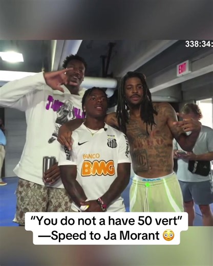 Ja Morant's Impressive Vertical Leap with IShowSpeed