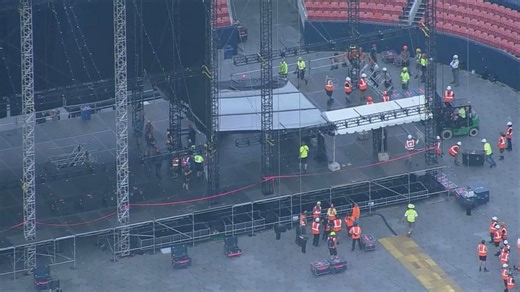 Denver stadium preps for back-to-back country concerts