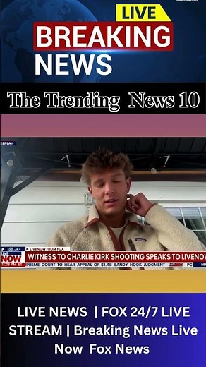 LIVE NEWS 🔴 | FOX 24/7 LIVE STREAM | Breaking News Live Now The Trending News 10