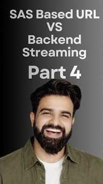 SAS Token vs Backend Streaming🤯#coding #javascript #reactjs #programming #backenddeveloper