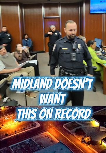 I went to speak at the Midland City Council meeting today, and they started my 3-minute clock before I was even ready. I tried to get into what I had to say, but it didn’t matter. By the time I hit three minutes, I was being told to sit down, and police were stepping in like I was some kind of threat. All I did was speak. All I did was ask questions. Before that, I played a clip of Mayor Lori Blong on the radio, and in my view it was very clear what she wanted. She didn’t want me to have a voice