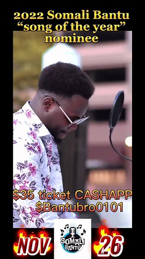 2022 Somali Bantu “song of the year” nominee (https://docs.google.com/forms/d/e/1FAIpQLSeeUH_HPueCeu7IP6RybOZoO1AQ_3l659pFyP6RwIOqQqfFNQ/viewform ) VOTE Now ☝🏽☝🏽☝🏽 ( $35 ticket CASHAPP: $Bantubro0101) ( website) ——- https://docs.google.com/forms/d/e/1FAIpQLSeeUH_HPueCeu7IP6RybOZoO1AQ_3l659pFyP6RwIOqQqfFNQ/viewform #SomaliBantuFestival2022 #SomaliBantuFestival2022 #SomaliBantuFestival2022 #SomaliBantuFestival2022 #SomaliBantuFestival2022 #SomaliBantuFestival2022 #somalitiktok #fypシ #somalibant