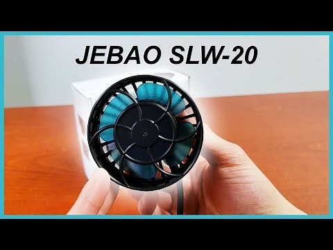 Jebao SLW-20 Wavemaker Unboxing & Tutorial