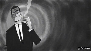 Animated interview with Rod Serling, creator of The Twilight Zone
