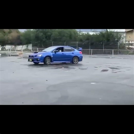 Who says AWD cars can't drift? 🌧️🚙 #subarusti #wrx #jdm #subaru