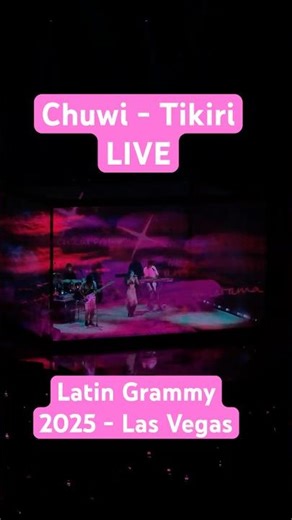 Bad Bunny, Chuwi - Tikiri (Latin Grammy 2025 en vivo)