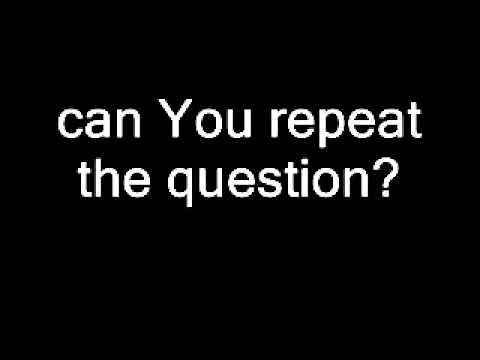 They Might Be Giant - Boss of me Lyrics