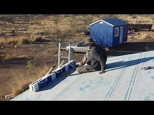 Galvalume Metal Roof Installation Part 2