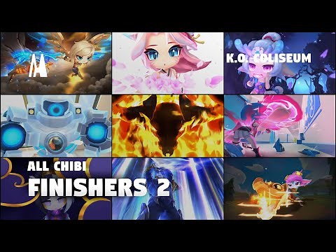 ALL CHIBI ANIMATIONS / FINISHERS 2 | TFT SET 15