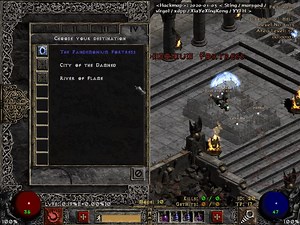 暗黑2：非资料片 KD Sor 法师 鼠标 DPI 调整 / TK 连锁练习 【Diablo II - FZLP】