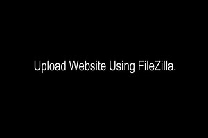How to upload Filezilla Upload