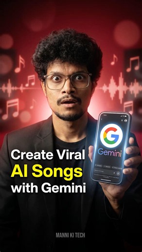 Create Viral AI Songs with Gemini 🤯 #aisonggenerator