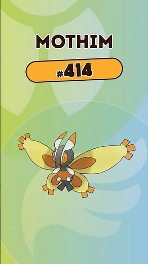 Combees' Greatest Enemy: Mothim 🪲🪽 | A Little-Known Fact #mothim #pokemon #pokedex