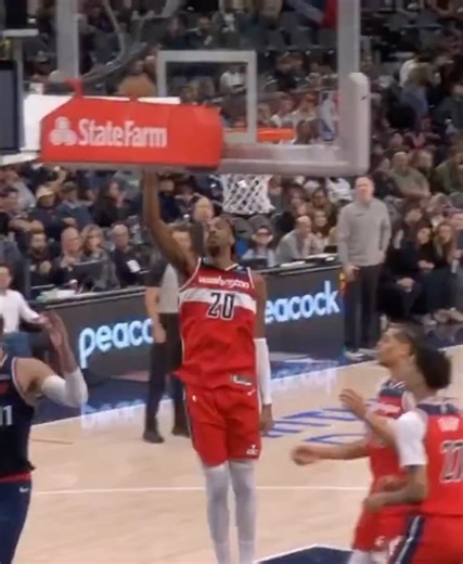 @courtsidebuzzig on Instagram: "EJECTED! Alex Sarr was ejected from the game for bouncing the ball too high over his head, according to the NBA rule ❌👀 Sarr DID already have a technical foul, but, should this be a rule? 🤔"