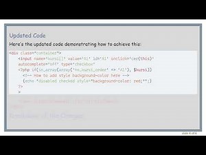 How to Add CSS Background-Color in PHP Echo