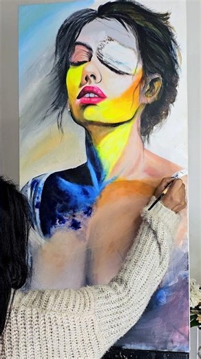 Wait for the End 🔥 | Orna Art Transformation #art #shorts