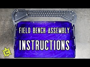 Turtle Labs Field Bench - Assembly Instructions - Ultimate Portable Hobby Workstation