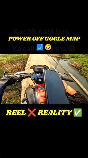 🤣 Gogle map 🗾 ROAD ☠️ #shorts #bike #road #funny #themp18rider