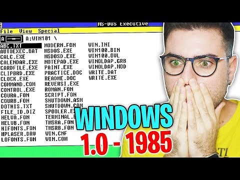 I INSTALL AND TEST WINDOWS 1.0 (1985 Operating System)
