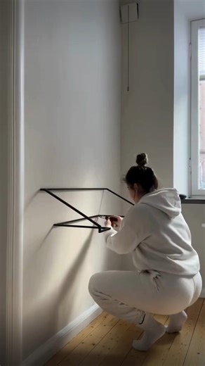 New desk = new favorite corner 🌟 This wall-mounted setup saves space and looks adorable. Save for your home office inspo! #HomeInspiration #CreativeLiving #HomeDIY #DIYInspo #DIYOnABudget #CreativeDIY#diyprojects #diydecor | Wooden Nook